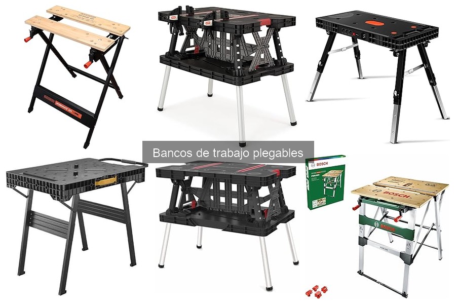 Los bancos de trabajo plegables más populares en Amazon