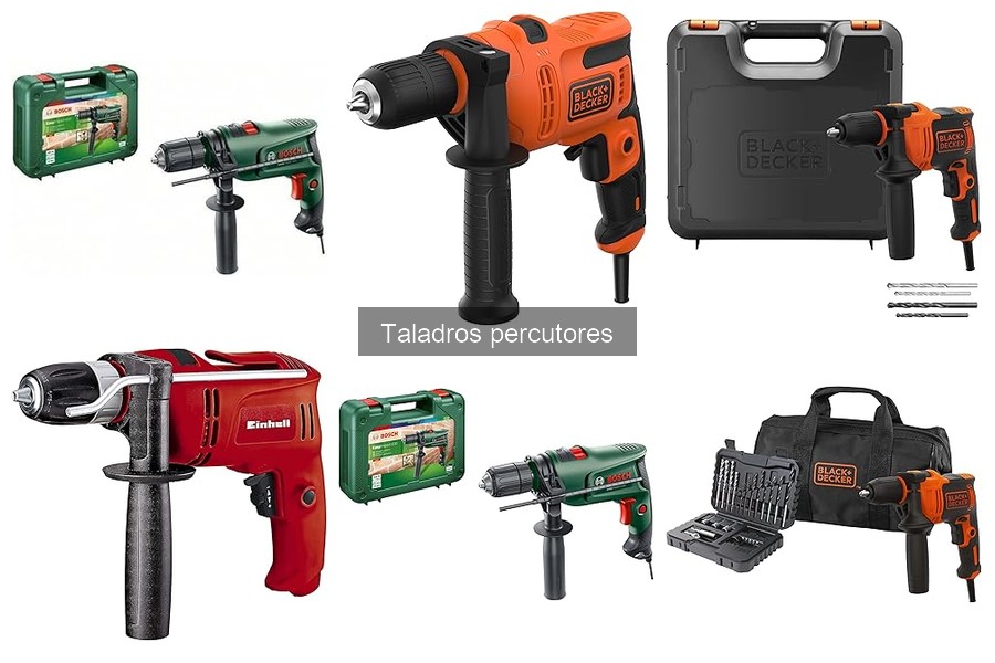 Los mejores taladros percutores para trabajos domésticos