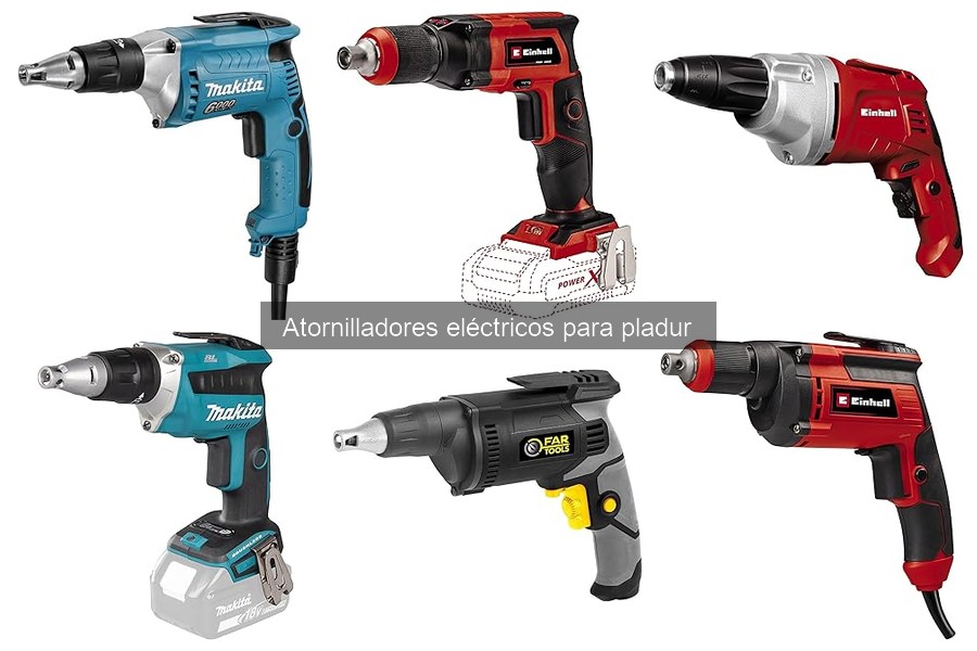 Mantenimiento de Atornilladores Eléctricos para Pladur