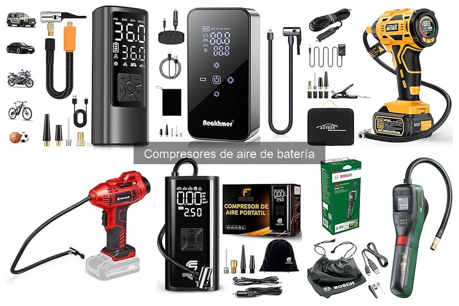 Mantenimiento de compresores de aire de batería: Guía práctica