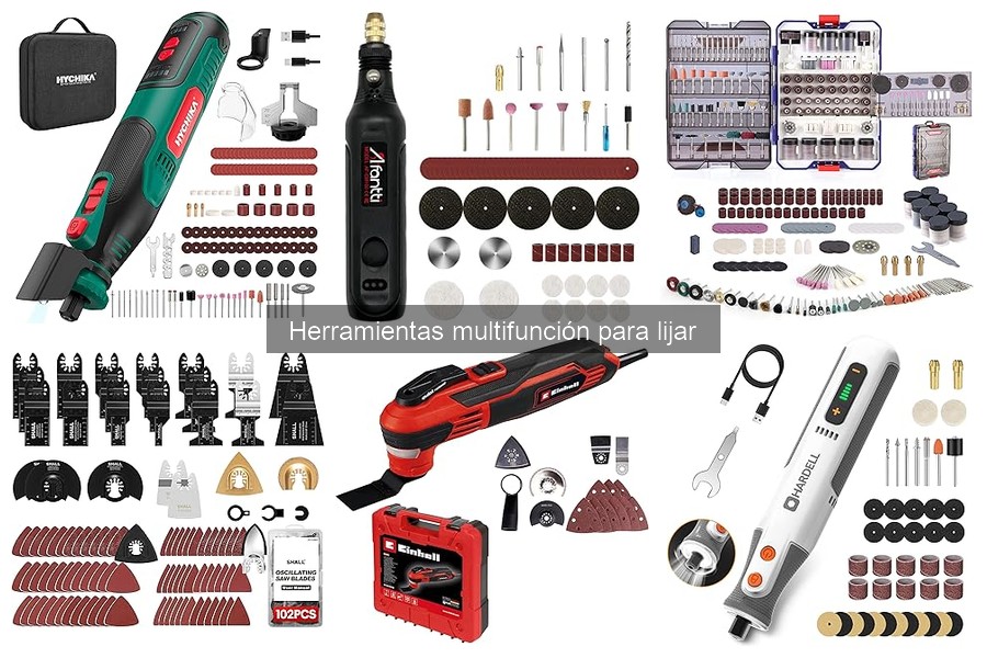 Mantenimiento de Herramientas Multifunción para Lijar: Guía Práctica