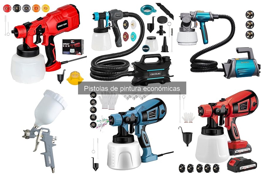 Mantenimiento de Pistolas de Pintura Económicas: Guía Práctica
