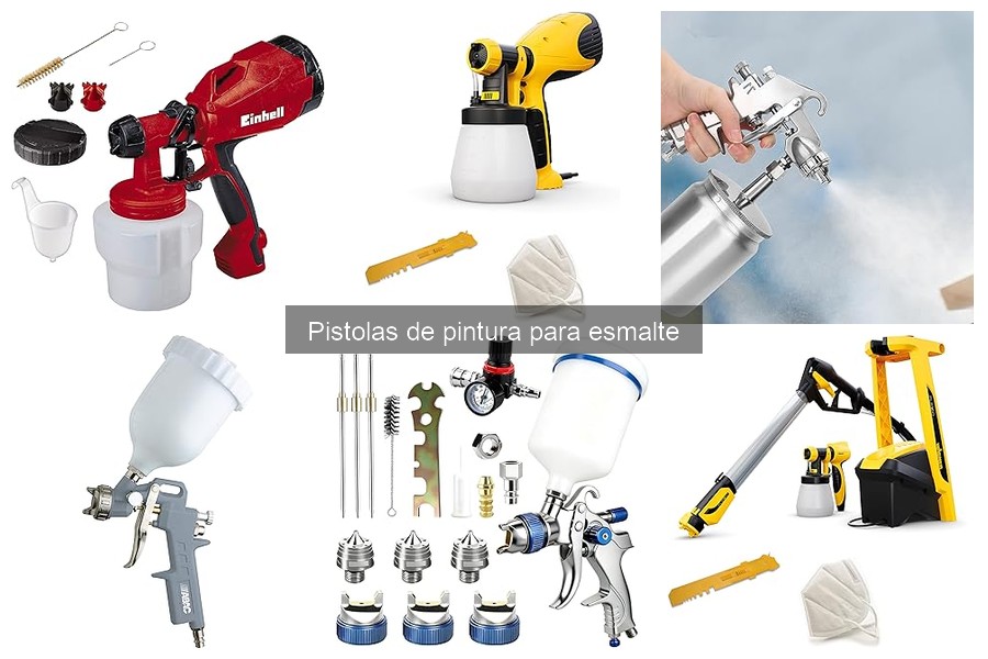 Mantenimiento de pistolas de pintura para esmalte: Consejos prácticos