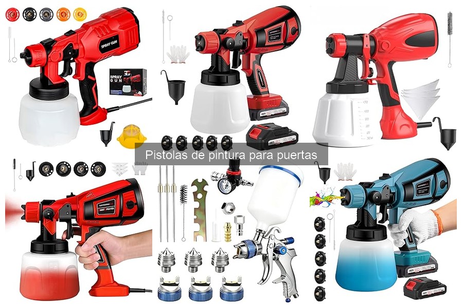 Mantenimiento de Pistolas de Pintura para Puertas: Mejores Prácticas