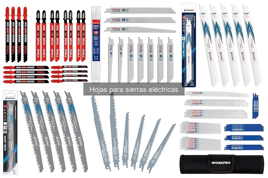 Mantenimiento Efectivo de Hojas para Sierras Eléctricas