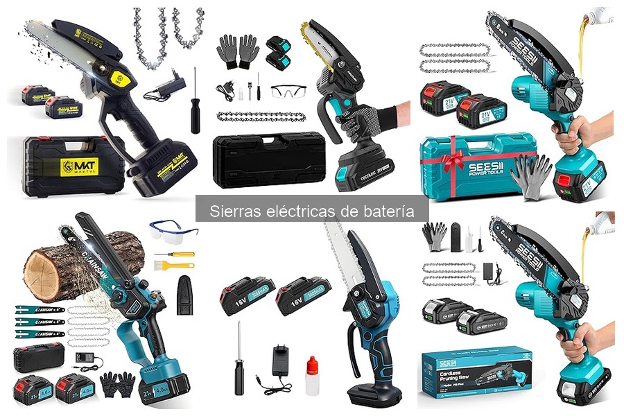 Mantenimiento efectivo de sierras eléctricas de batería