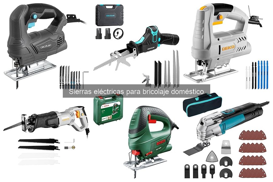 Mantenimiento y cuidado de sierras eléctricas para bricolaje