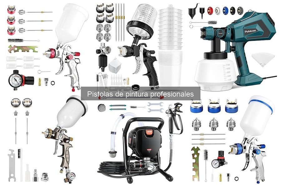 Mantenimiento y limpieza de pistolas de pintura: Guía esencial