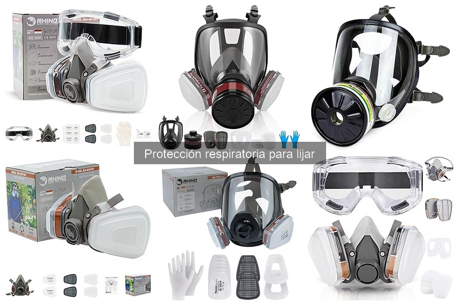 Mascarillas de protección respiratoria para lijar: ¿Qué son?
