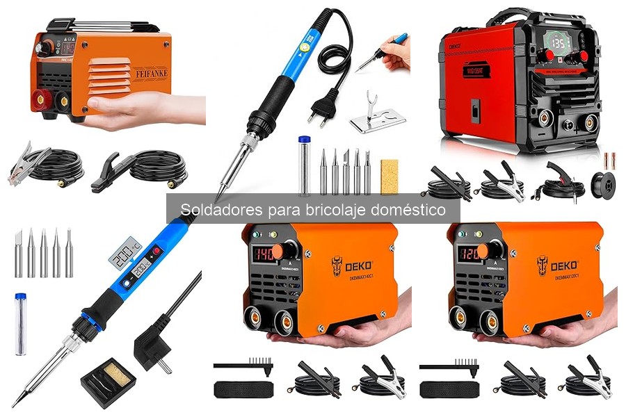 Materiales compatibles con soldadores de bricolaje doméstico