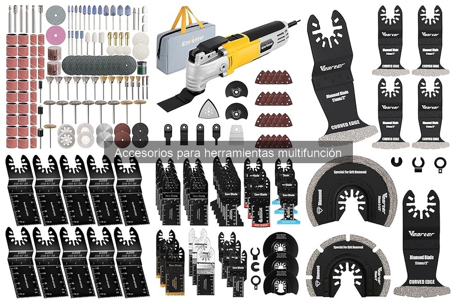 Mejores accesorios para herramientas multifunción para principiantes