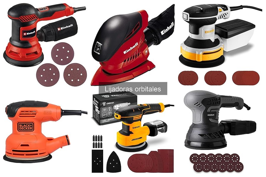 Mejores accesorios para lijadoras orbitales: ¡impulsa tu bricolaje!