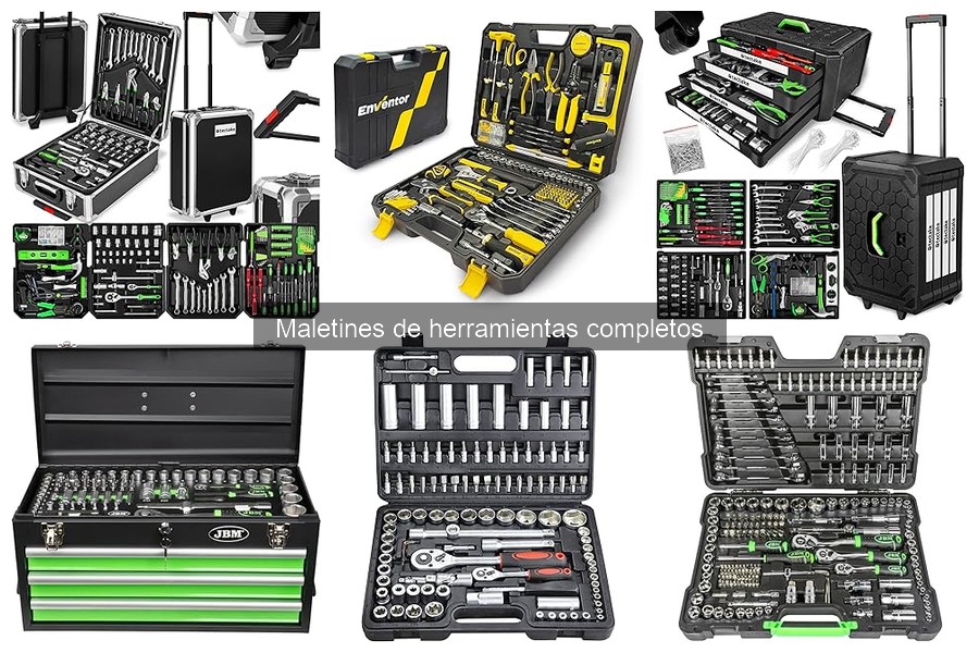 Mejores accesorios para maletines de herramientas completos