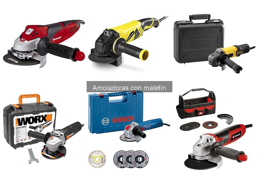 Mejores Amoladoras con Maletín para Bricolaje en 2023