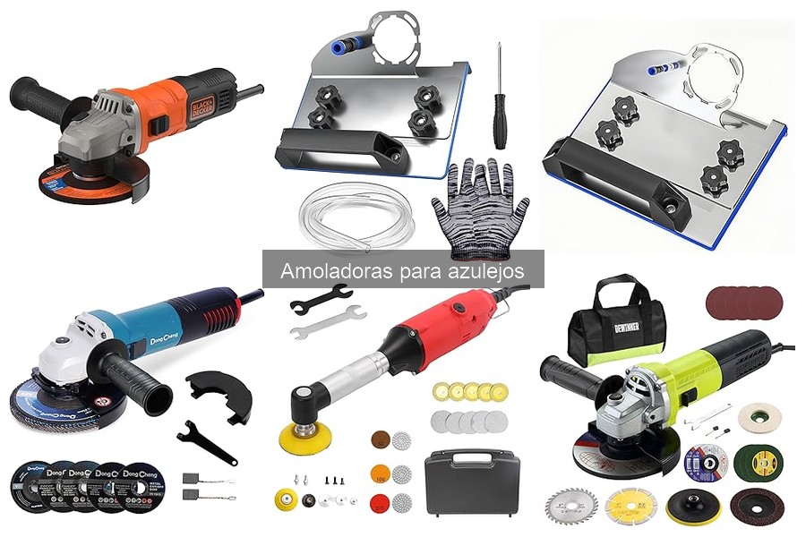 Mejores amoladoras para azulejos 2023: Comparativa y Análisis