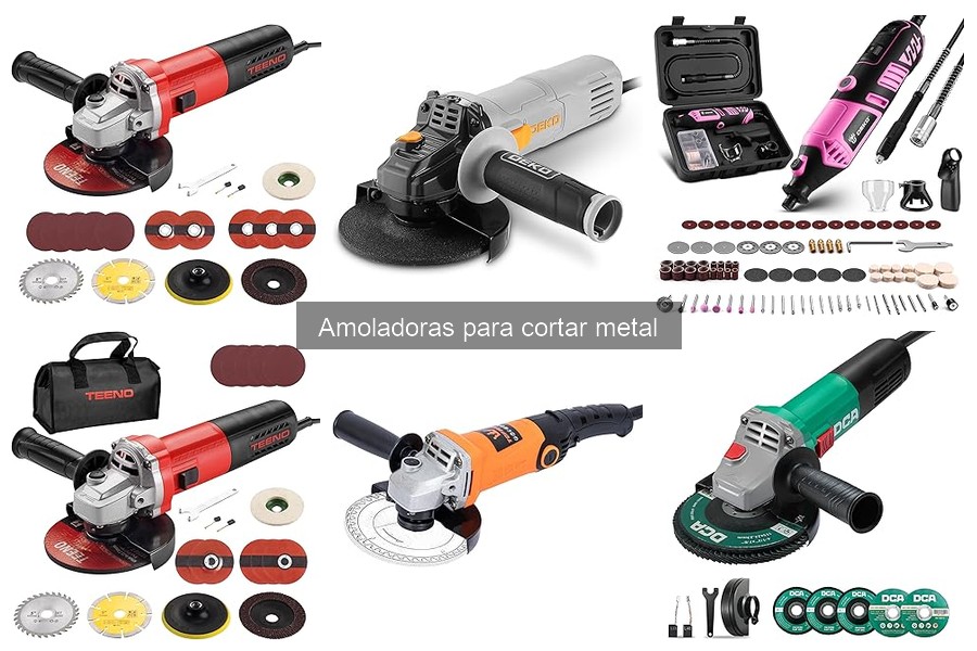 Mejores amoladoras para cortar metal para principiantes