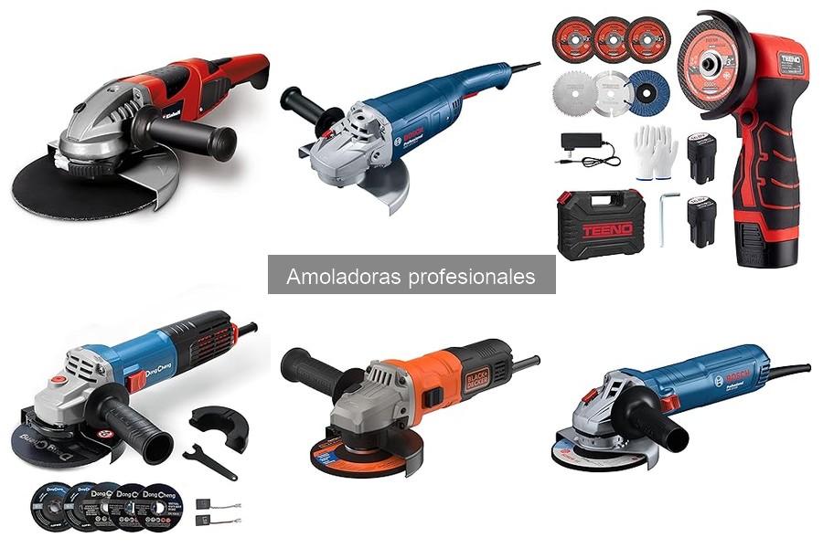 Mejores amoladoras profesionales del 2023: comparativa y análisis