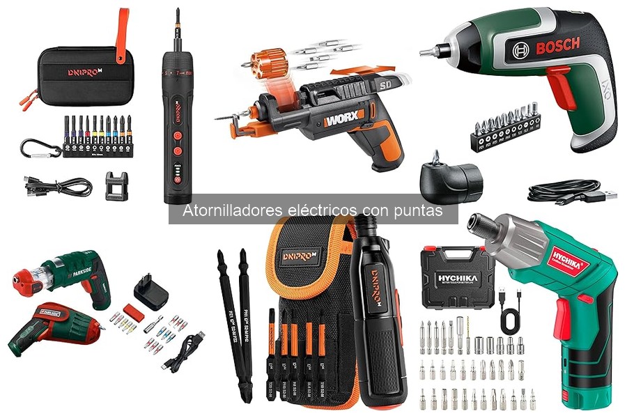 Mejores atornilladores eléctricos para principiantes