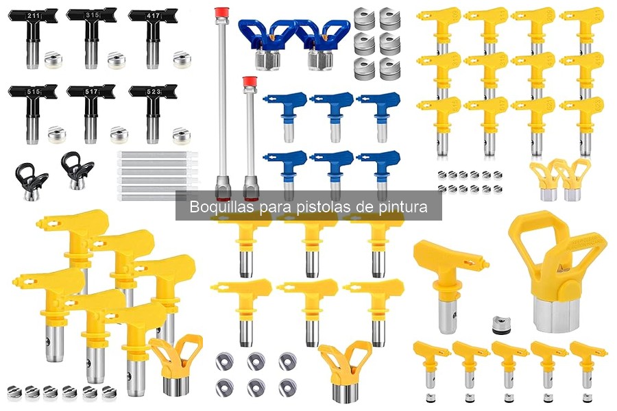 Mejores boquillas para pistolas de pintura para principiantes
