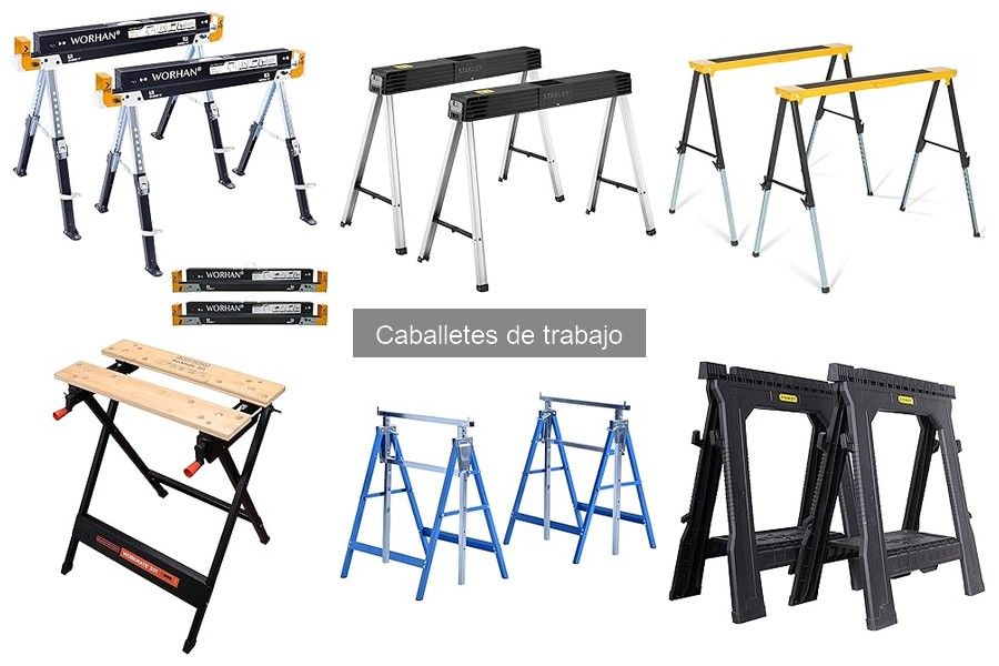 Mejores caballetes de trabajo para bricolaje en casa