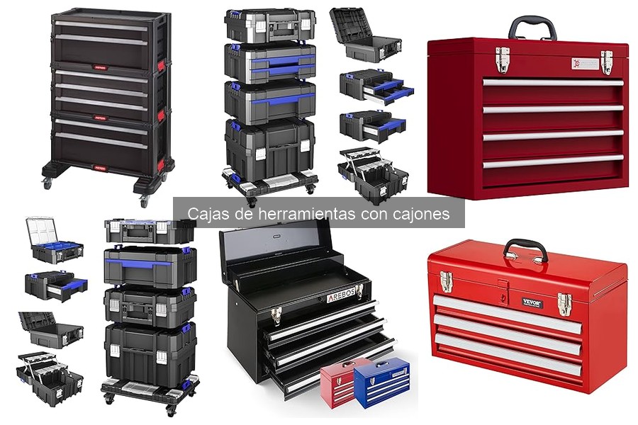 Mejores cajas de herramientas con cajones para profesionales