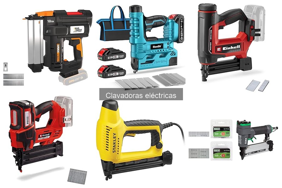 Mejores clavadoras eléctricas para bricolaje en casa