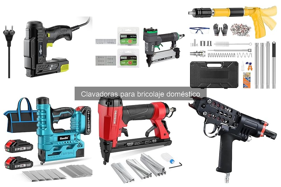 Mejores clavadoras para bricolaje doméstico en 2023