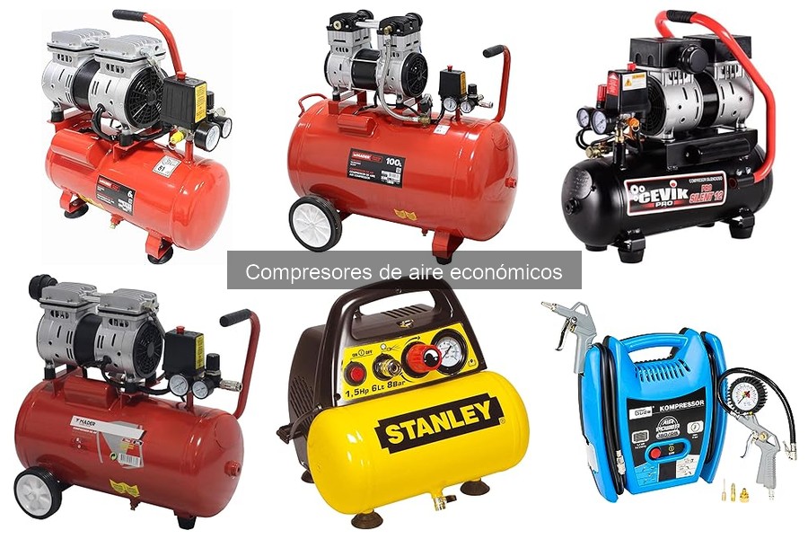 Mejores compresores de aire económicos para el hogar
