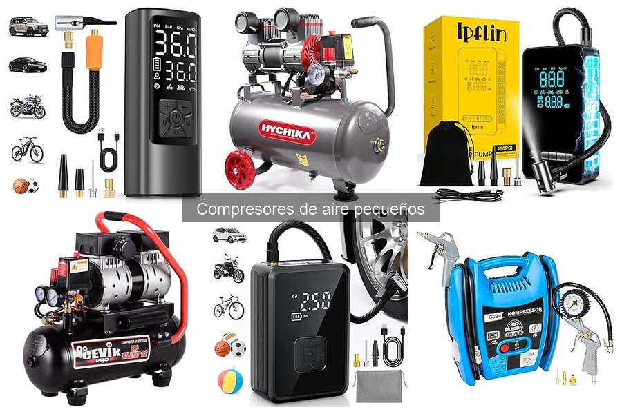 Mejores compresores de aire pequeños para inflar neumáticos