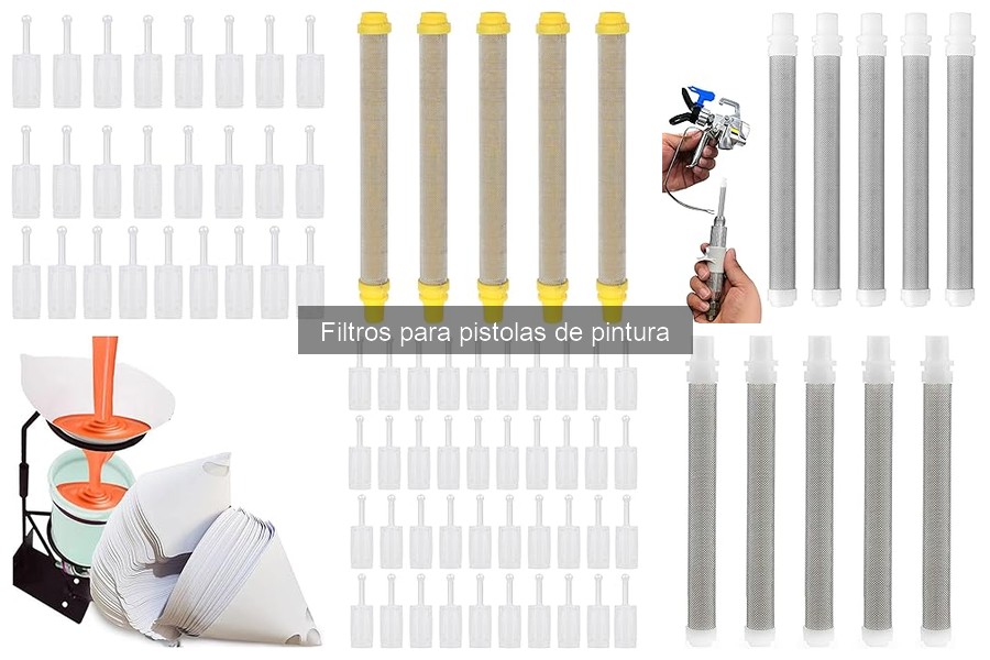 Mejores filtros para pistolas de pintura doméstica 2023