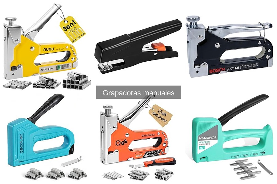 Mejores Grapadoras Manuales para Uso Doméstico en 2023