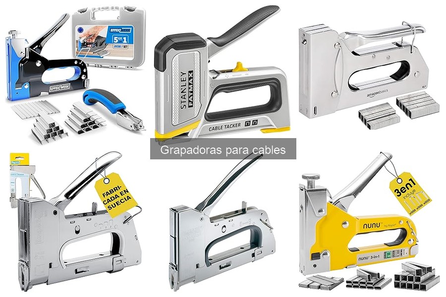 Mejores Grapadoras para Cables: Hogar vs Industrial