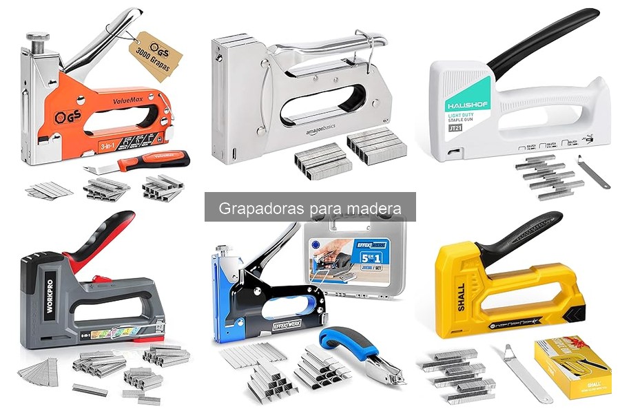 Mejores Grapadoras para Madera: Opiniones y Reseñas