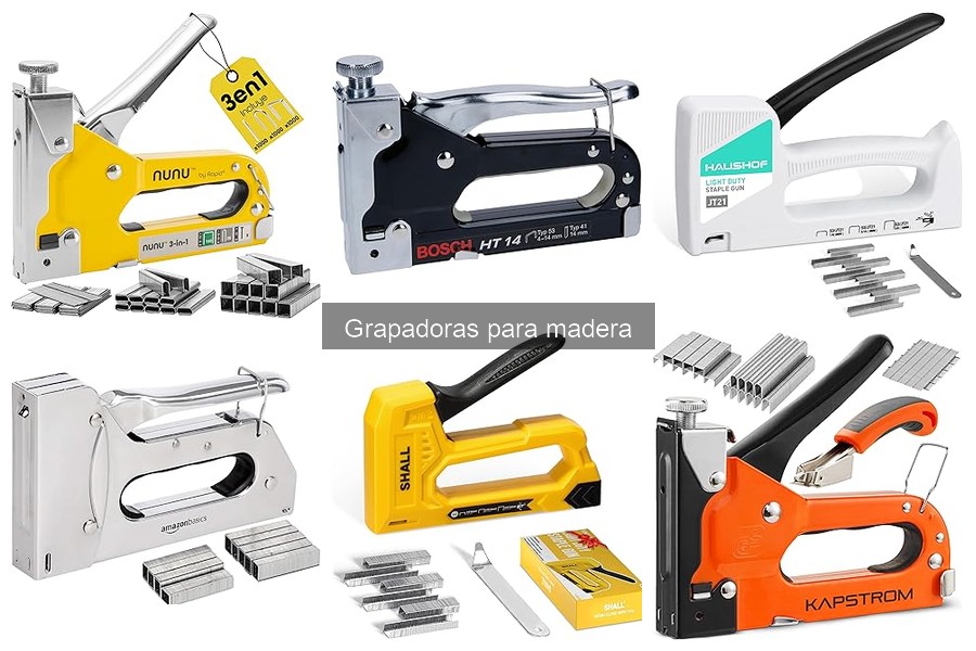 Mejores Grapadoras para Madera según Usuarios Expertos