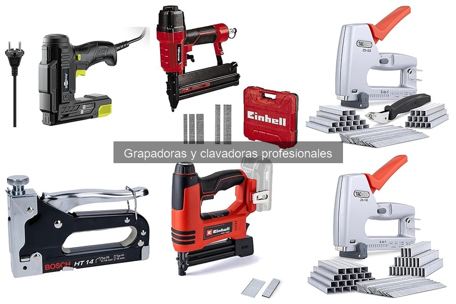 Mejores Grapadoras Profesionales para Carpintería en 2023