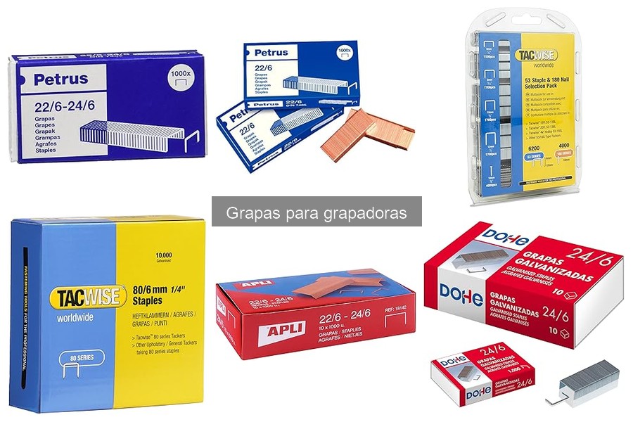 Mejores Grapas para Trabajos de Oficina - Comparativa 2023