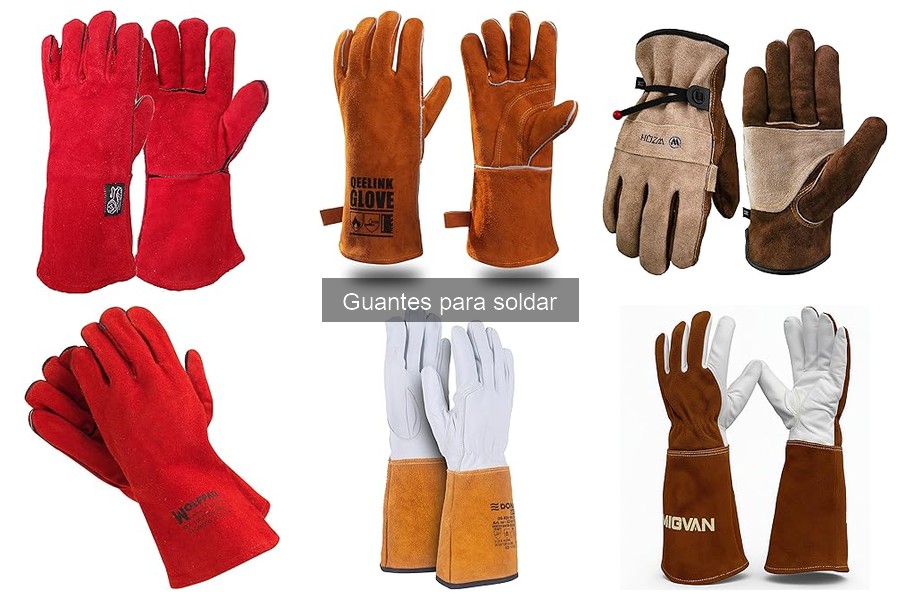 Mejores guantes para soldar en 2023: comparativa y opiniones