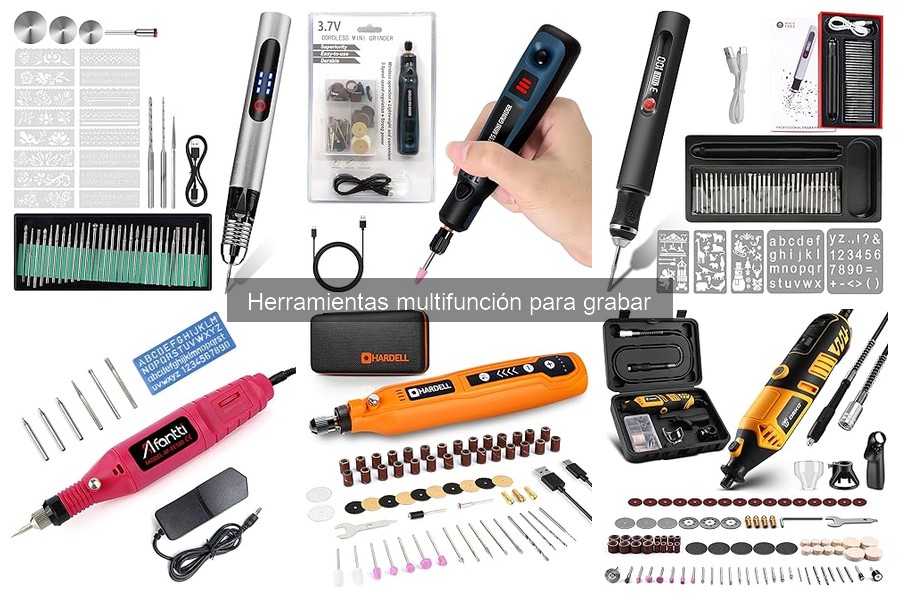 Mejores herramientas multifunción para grabar para principiantes