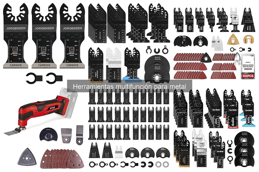 Mejores herramientas multifunción para metal 2023: comparativa