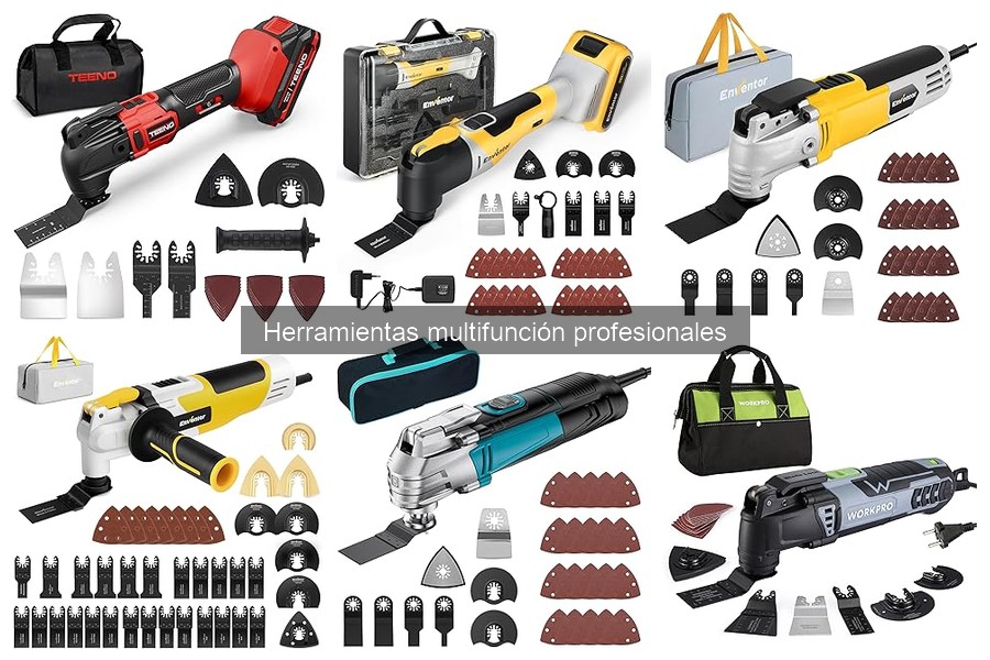 Mejores herramientas multifunción profesionales para bricolaje