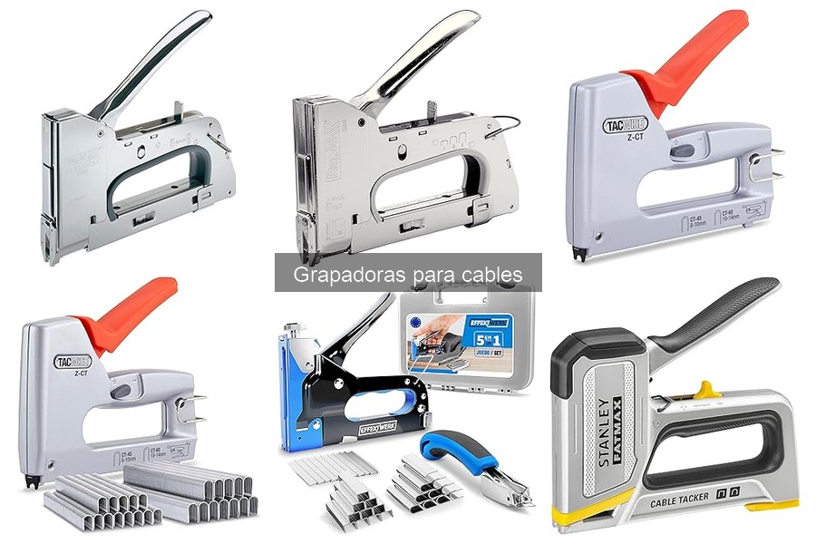 Mejores lugares para comprar grapadoras para cables a buen precio