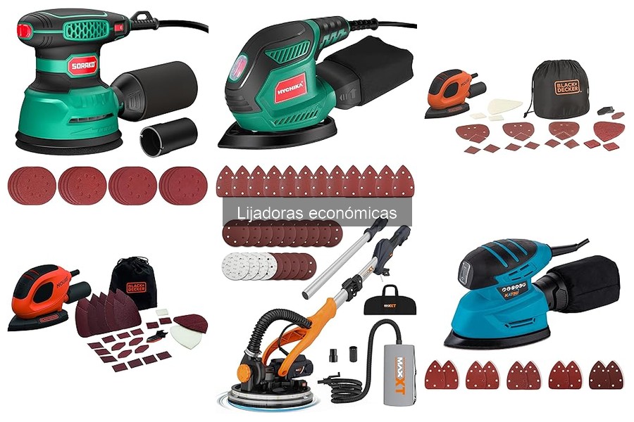 Mejores lugares para comprar lijadoras económicas online