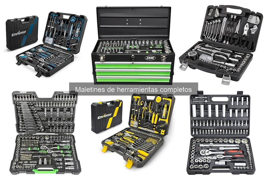 Mejores maletines de herramientas completos para principiantes