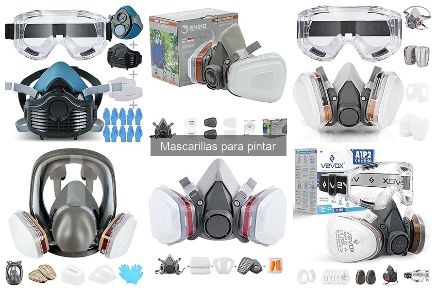 Mejores marcas de mascarillas para pintar en 2023