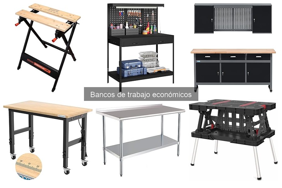 Mejores materiales para un banco de trabajo económico