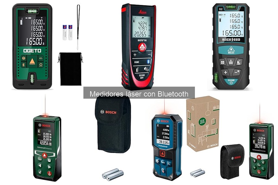 Mejores medidores láser con Bluetooth para profesionales