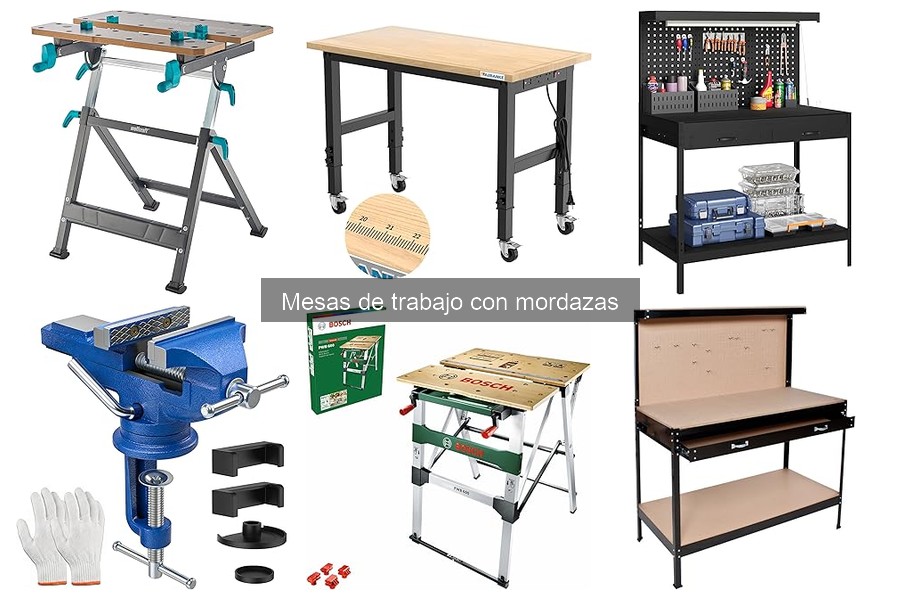 Mejores mesas de trabajo con mordazas para principiantes