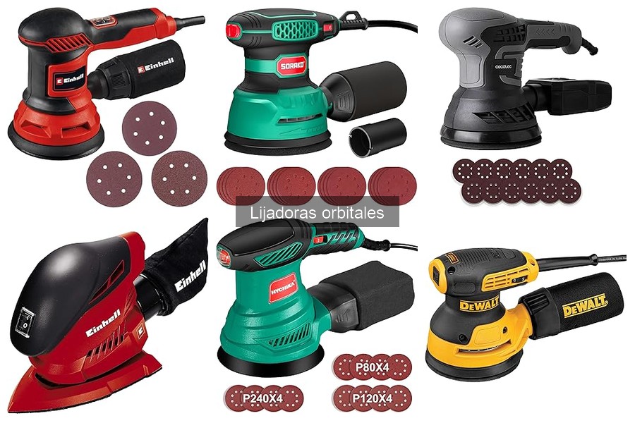 Mejores ofertas en lijadoras orbitales para ahorrar hoy