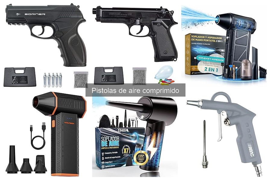 Mejores pistolas de aire comprimido para principiantes