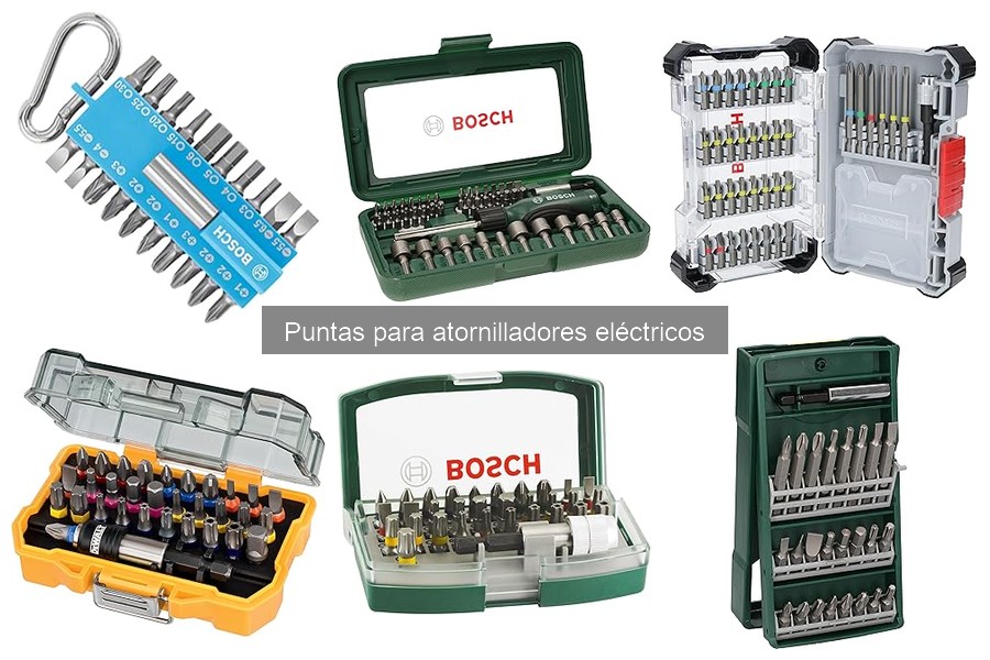 Mejores puntas para atornilladores eléctricos en 2023